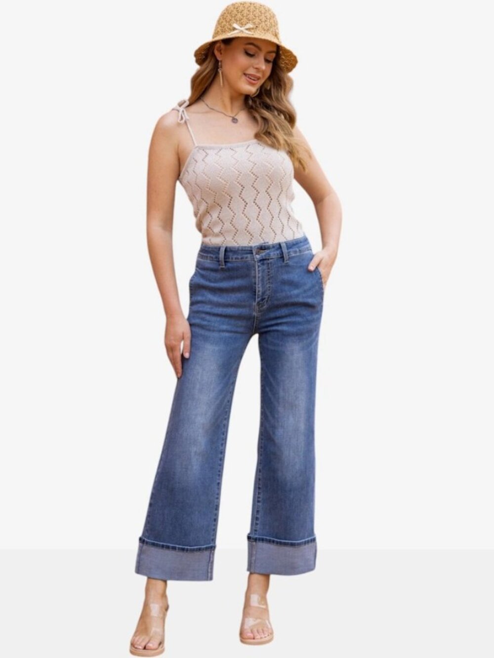 TSC ORANGE FASHION VILLAGE BAMBOO BLEND JEANS XL NEW